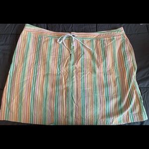 C.J Banks Stripped Skort 24W